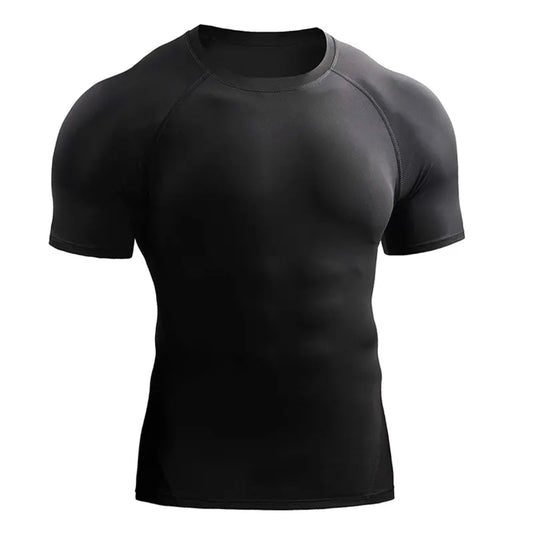 Black Gym compression T-Shirt