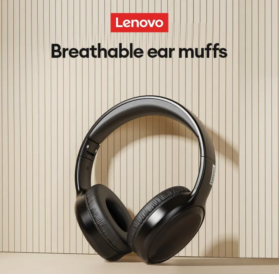 Bluetooth Foldable Lenovo Headphones