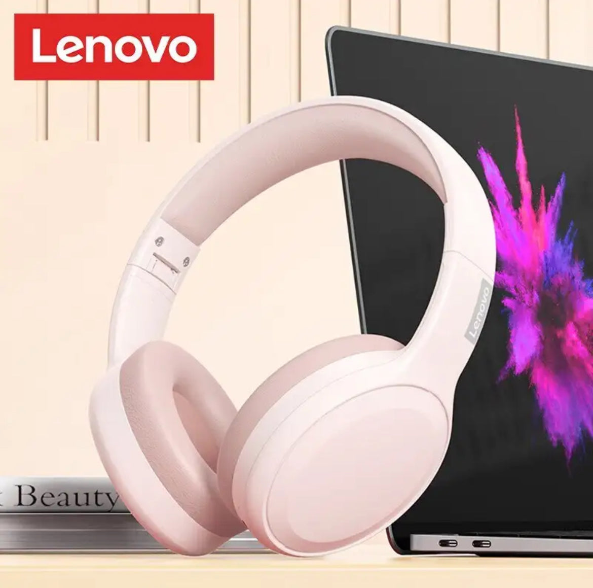 Bluetooth Foldable Lenovo Headphones