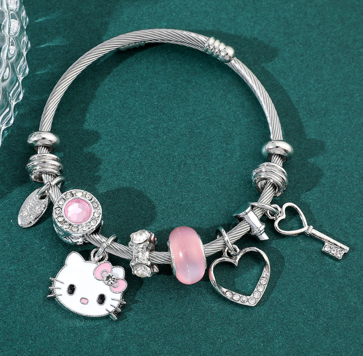 Hello Kitty Bracelet and charms