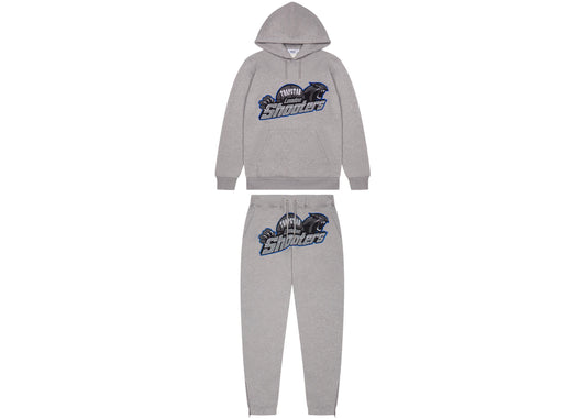 Grey/Sky-blue Trapstar shooters tracksuit