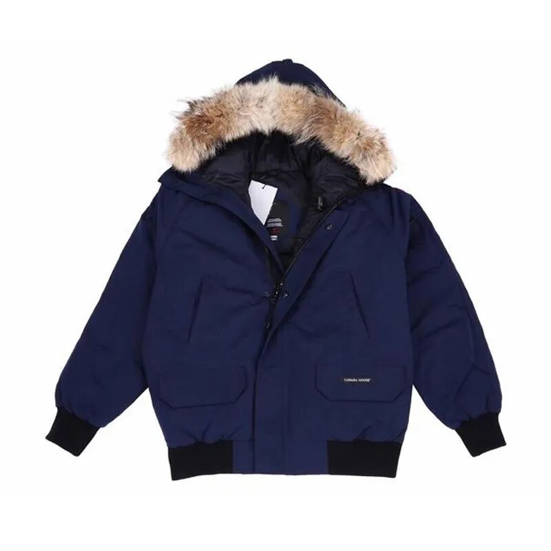 Canada Goose Puffer with Coyote Fur