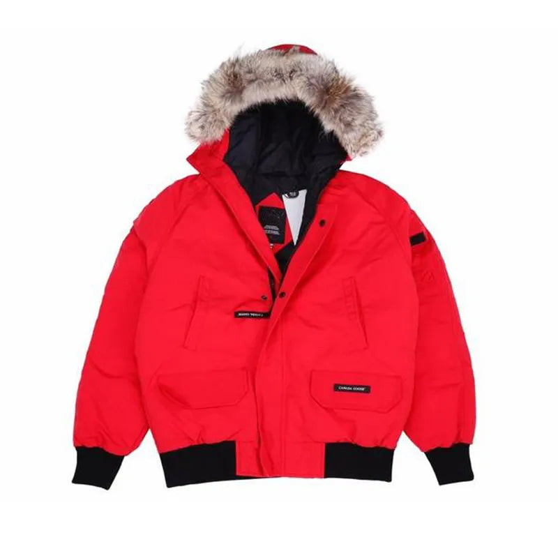 Canada Goose Puffer with Coyote Fur