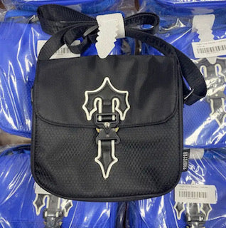 Black Trapstar Messenger Bag